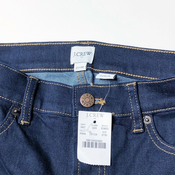 J.CREW Jeans Skinny Classic Stretch Dark Wash(S54) - Picture 7 of 8